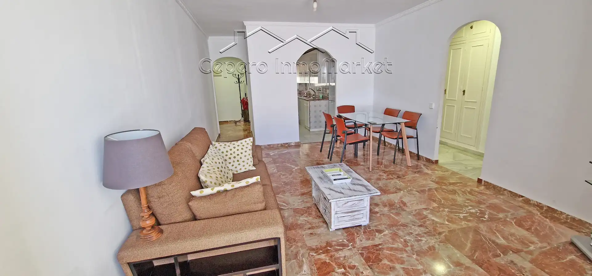Sala d'estar de Pis en venda en El Puerto de Santa María amb Aire condicionat, Terrassa i Forn