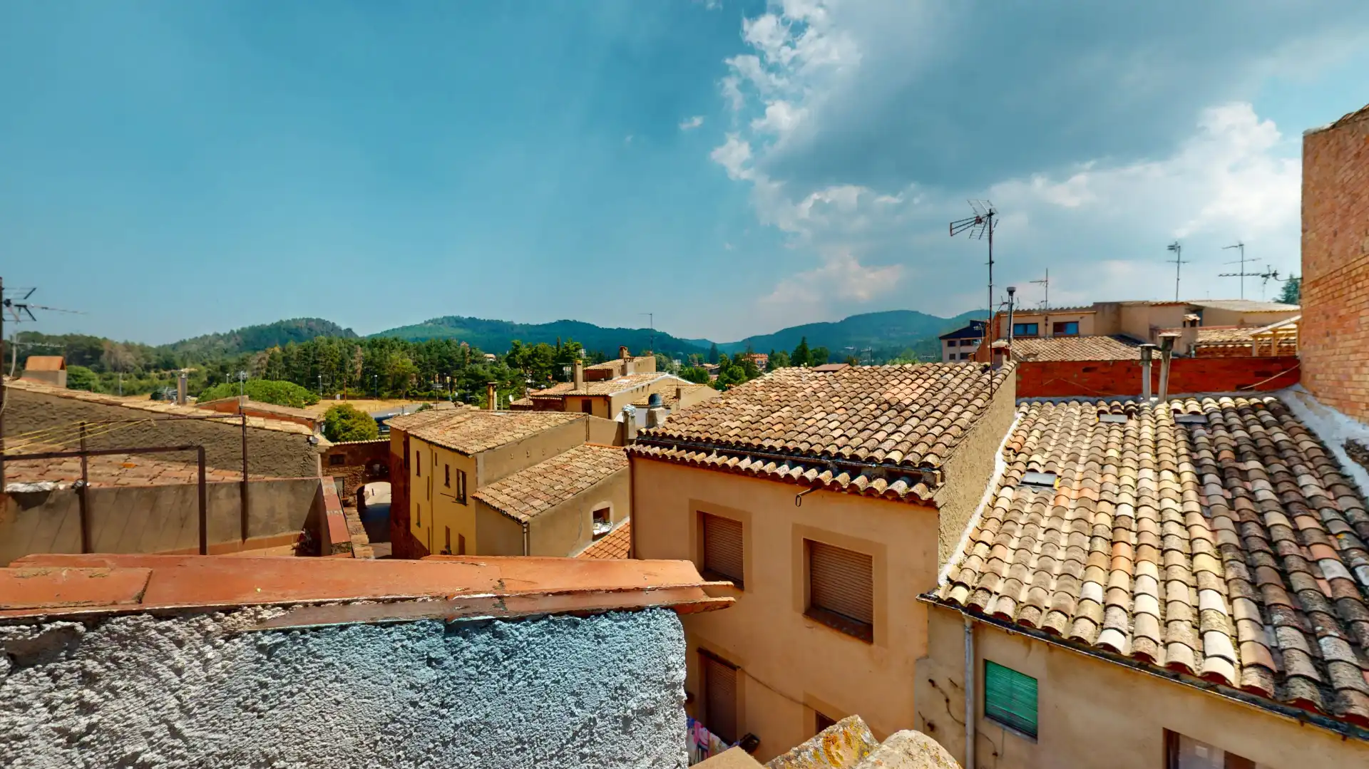 Vista exterior de Piso en venta en Prades con Calefacción, Terraza y Horno