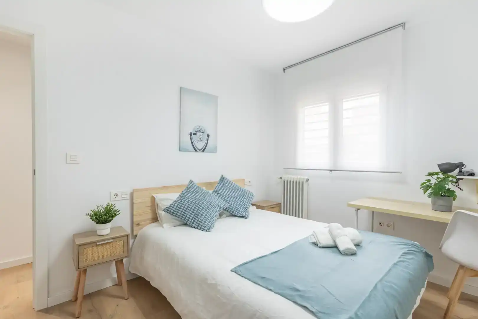 Bedroom of Ground floor for rent in Granada  with Parquet flooring and Furnished