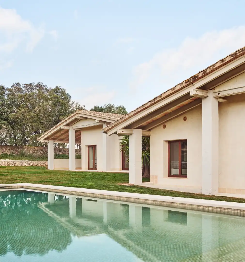 Vista exterior de Casa o xalet de lloguer en Algaida amb Aire condicionat, Calefacció i Jardí privat
