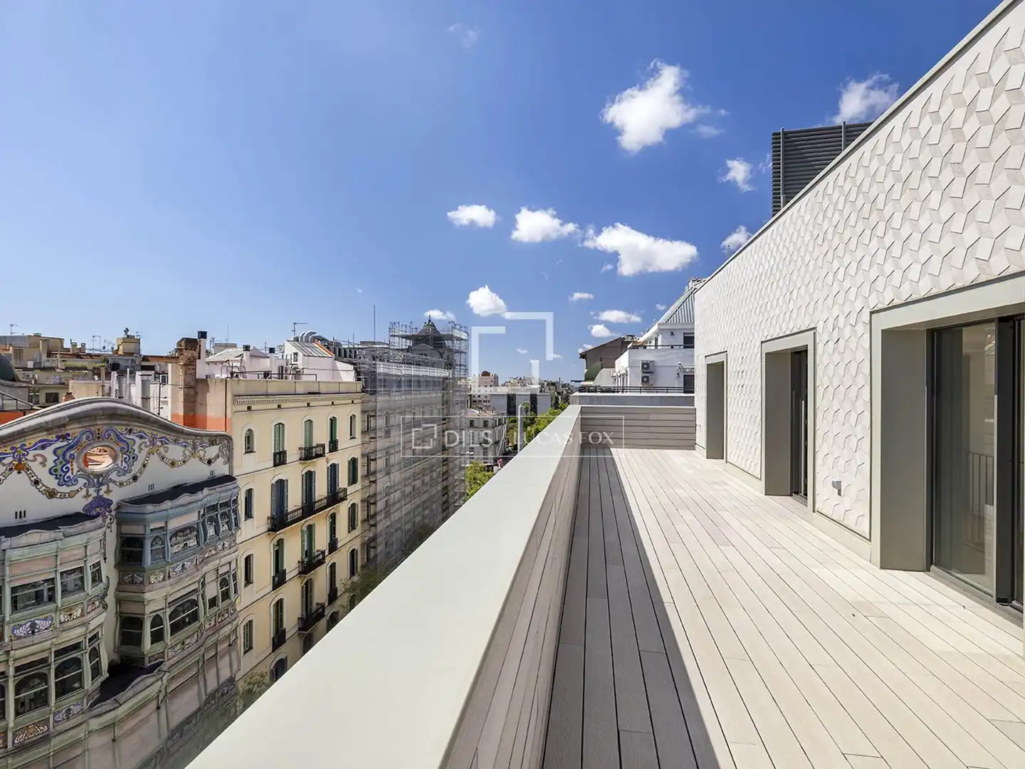 Terrace of Attic for sale in Barcelona  with Air Conditioner, Terrace and Swimming Pool