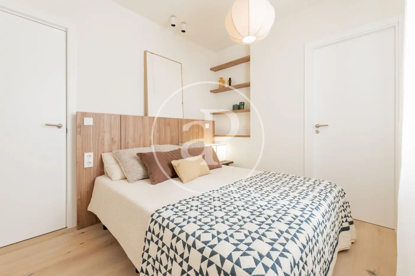 Bedroom of Flat for sale in Madrid  with Air Conditioner and Heating