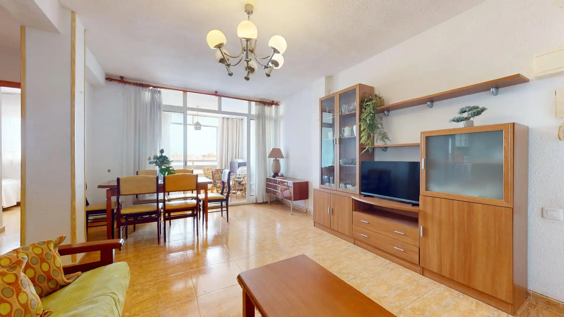 Sala de estar de Apartamento en venta en San Pedro del Pinatar con Amueblado y Balcón