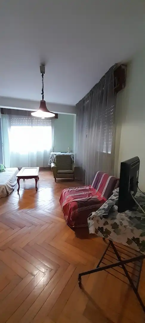 Living room of Flat for sale in Boiro  with Terrace, Storage room and Furnished
