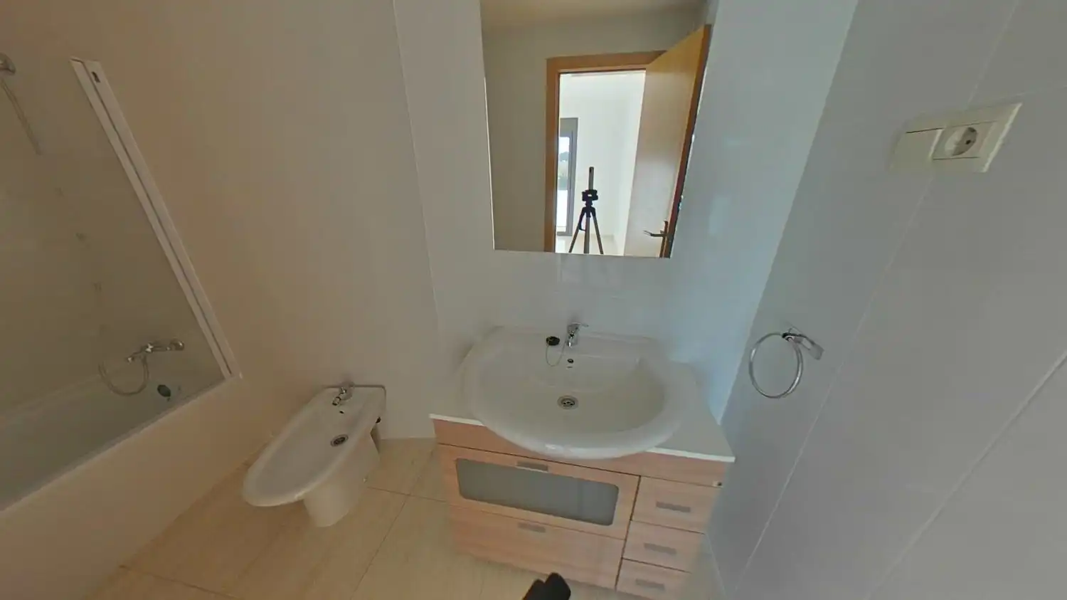 Badezimmer von Wohnung zum Verkauf in Málaga mit Heizung und Terrasse