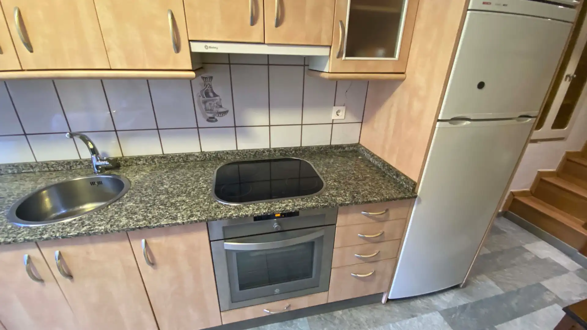 Cocina de Casa o chalet en venta en San Martín del Rey Aurelio con Calefacción, Jardín privado y Trastero