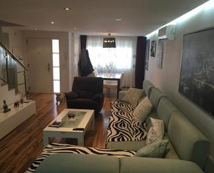 Living room of Single-family semi-detached to rent in Torre-Pacheco  with Parquet flooring, Terrace and Furnished