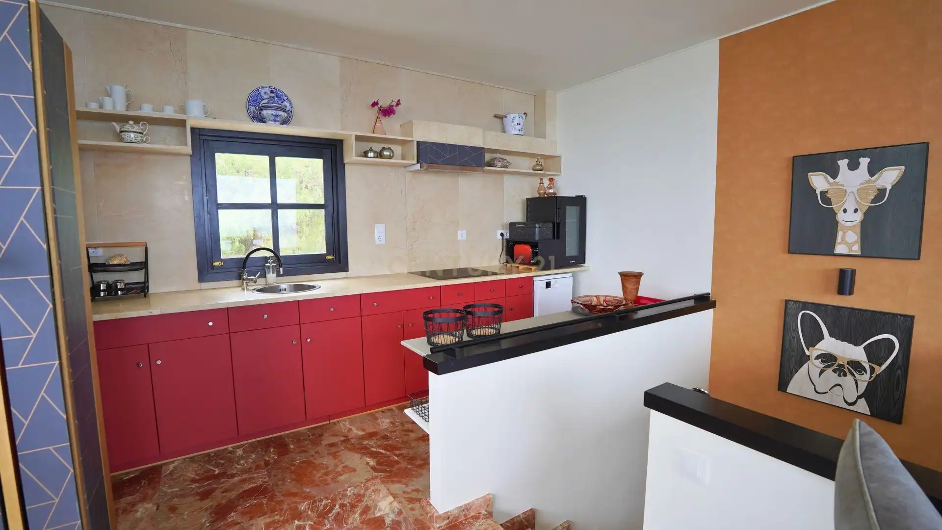 Cuina de Apartament de lloguer en Calpe / Calp amb Aire condicionat, Traster i Forn