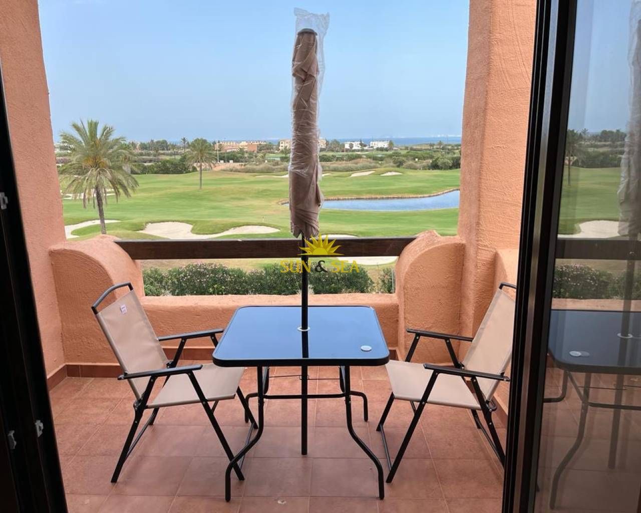 Terrace of Flat to rent in Los Alcázares  with Air Conditioner, Parquet flooring and Terrace
