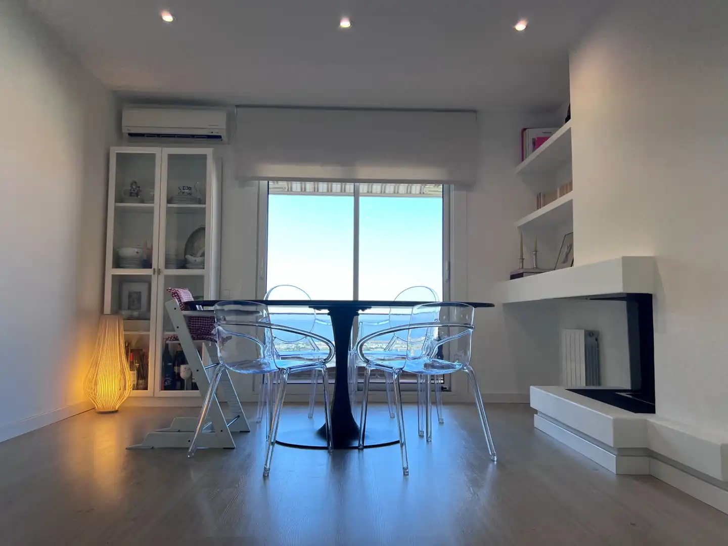 Dining room of Flat for sale in Vilassar de Dalt  with Air Conditioner, Heating and Parquet flooring