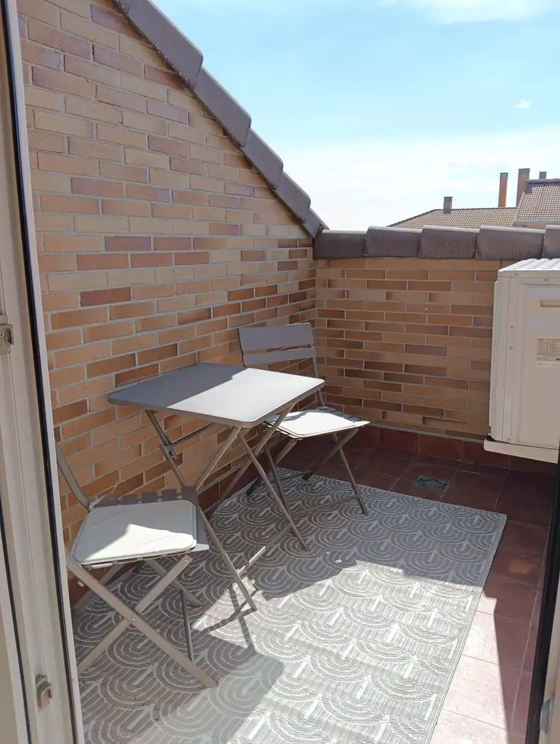 Terrace of Flat for rent in Ávila  with Heating, Terrace and Storage room
