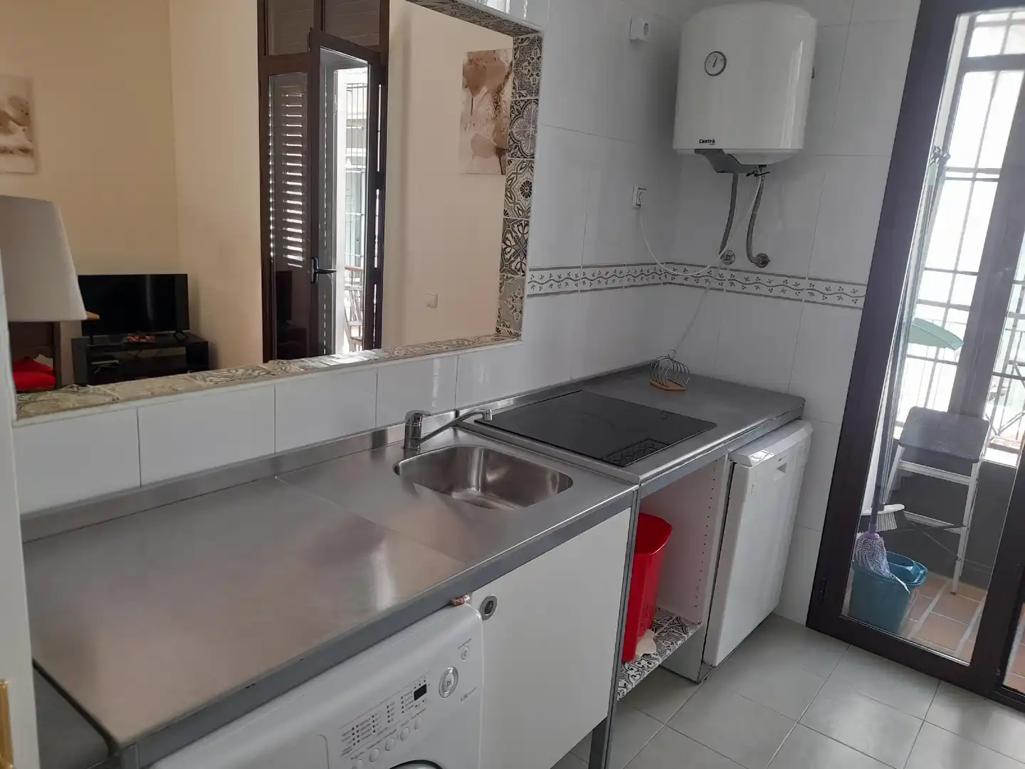 Cocina de Apartamento en venta en Jerez de la Frontera con Jardín privado, Terraza y Trastero