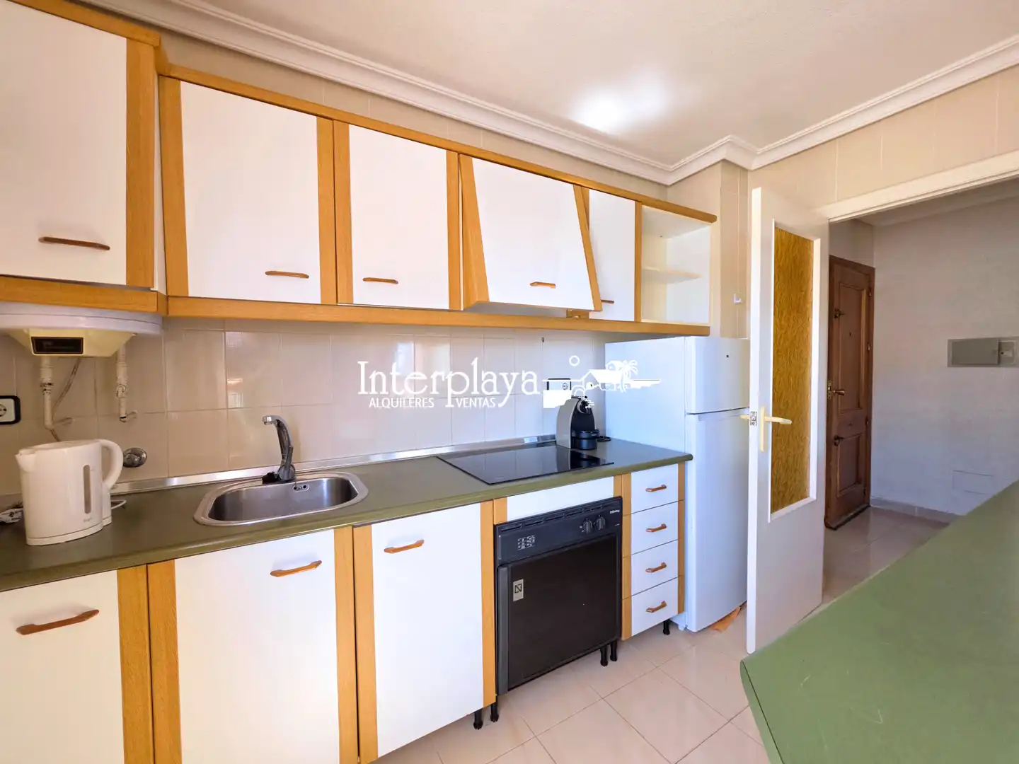 Cocina de Apartamento en venta en La Manga del Mar Menor con Aire acondicionado, Terraza y Amueblado