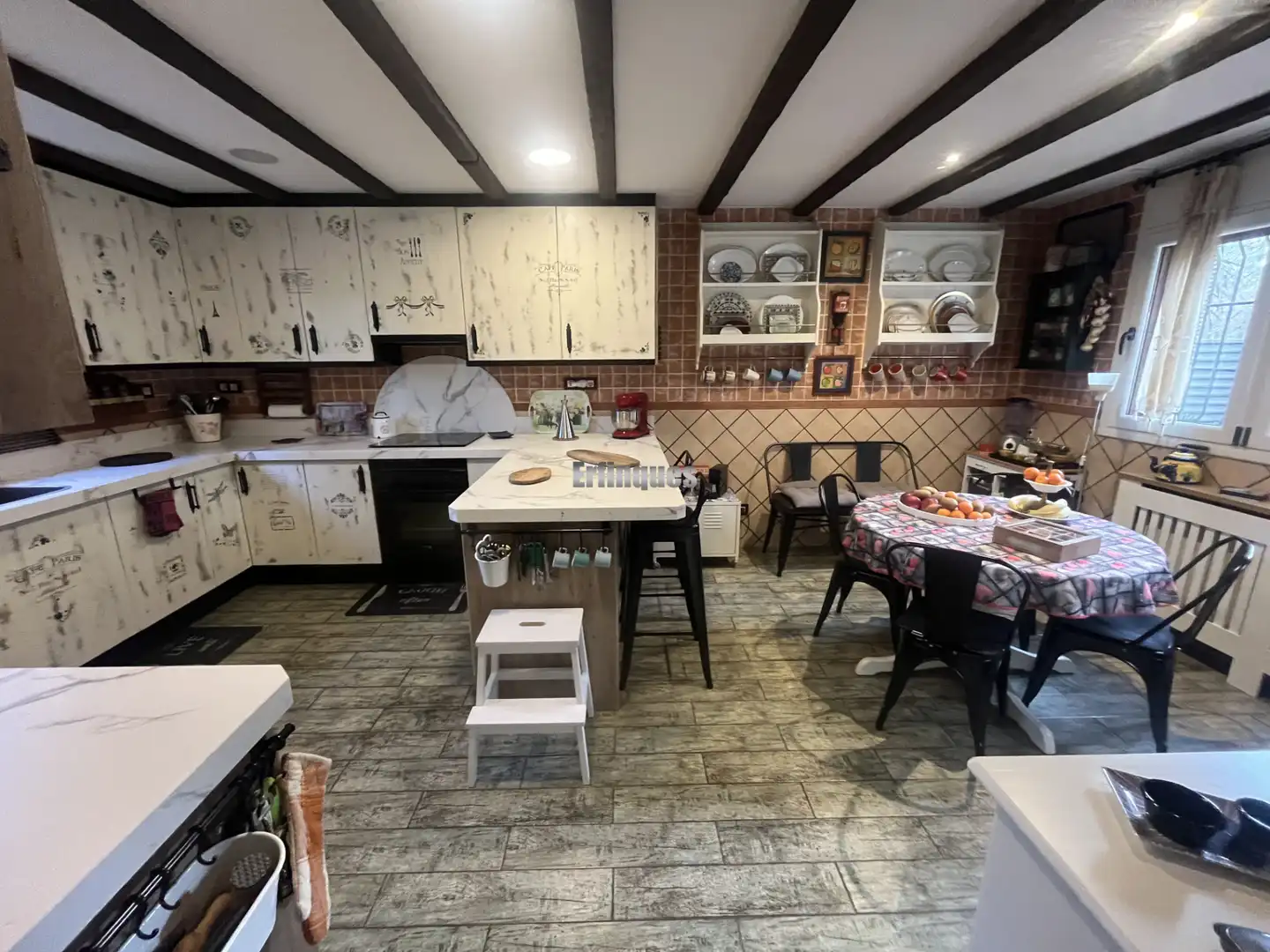 Küche von Haus oder Chalet zum Verkauf in Rubí mit Klimaanlage, Heizung und Privatgarten