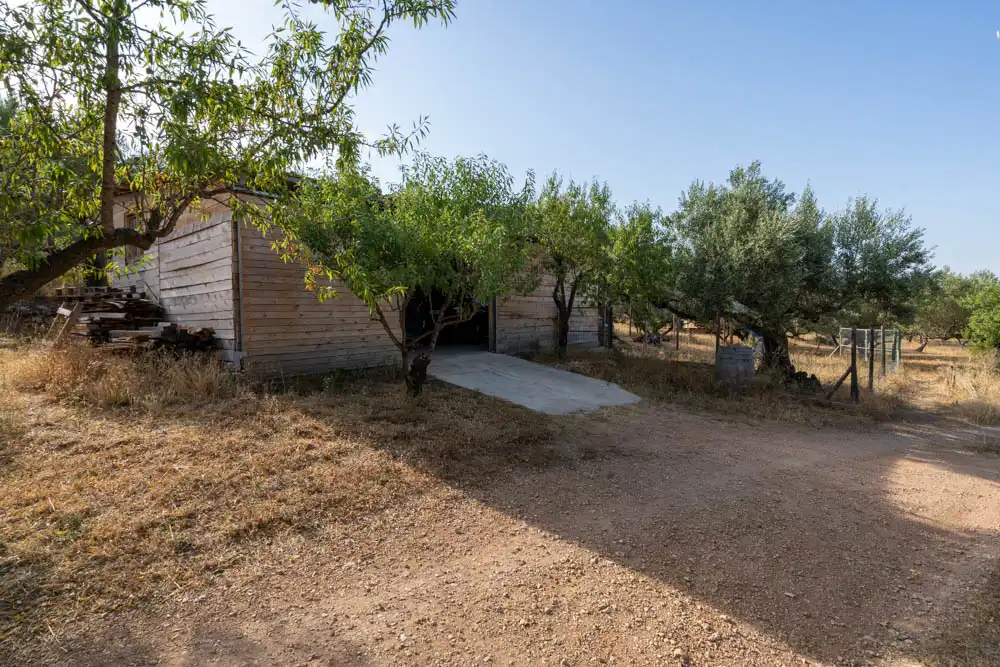 Vista exterior de Finca rústica en venta en Aldover con Jardín privado, Terraza y Amueblado