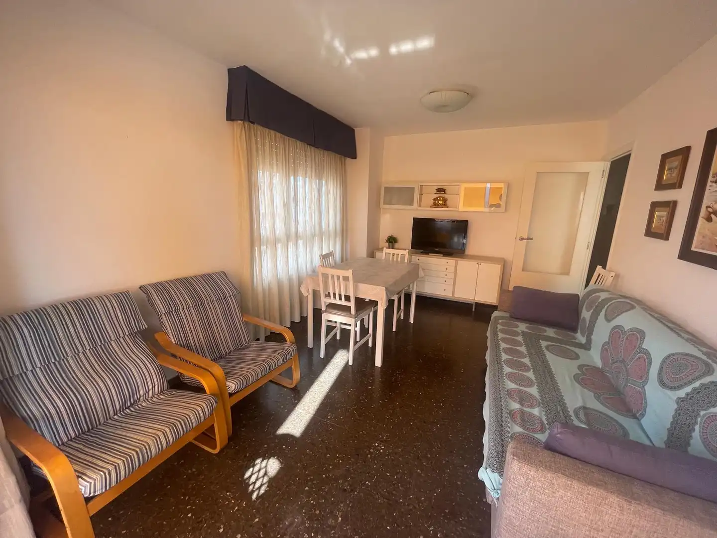 Living room of Apartments for sale in Benicasim / Benicàssim  with Private garden, Terrace and Community pool