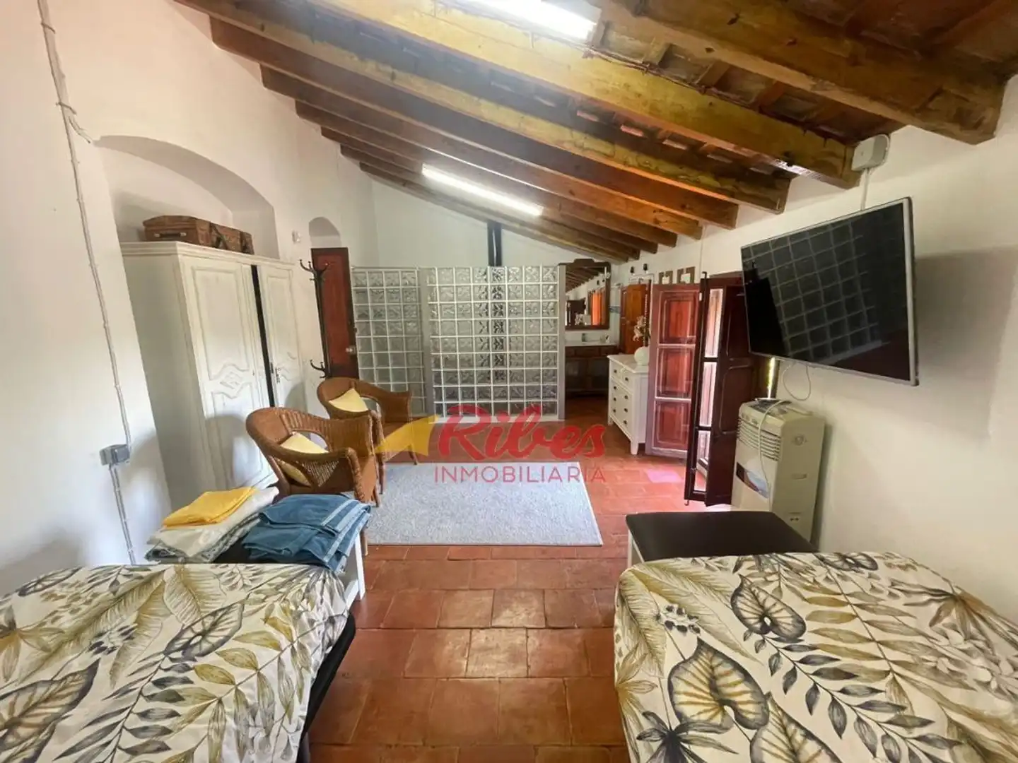 Habitación de Finca rústica en venta en Cullera con Aire acondicionado, Jardín privado y Terraza