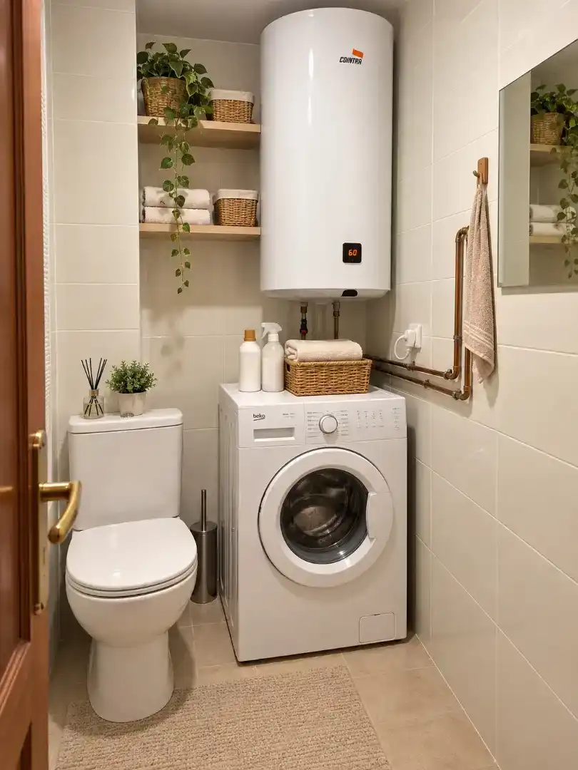 Badezimmer von Wohnung zur Miete in Villablino, León