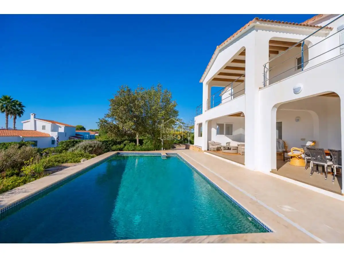Swimming pool of Houses for sale in Sant Lluís  with Heating, Private garden and Terrace