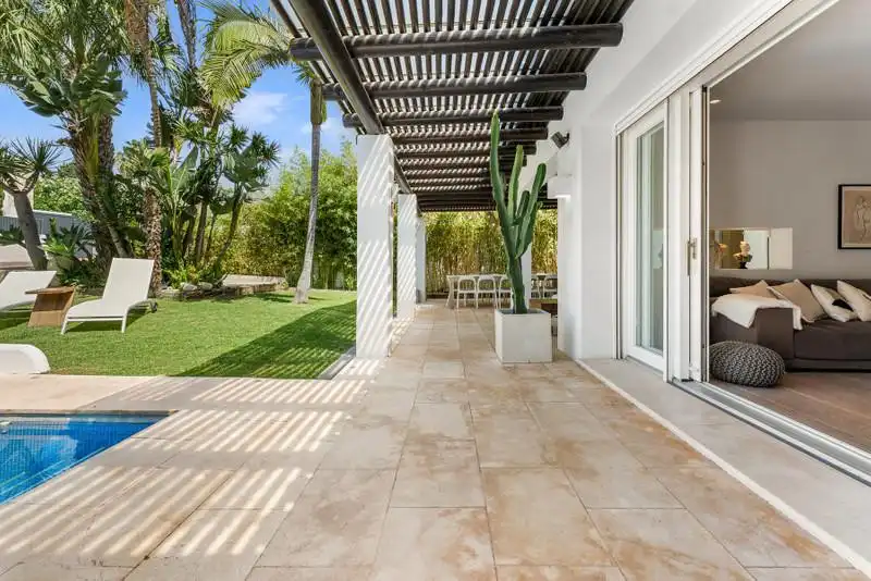 Terrace of Houses for rent in Marbella  with Air Conditioner, Private garden and Terrace