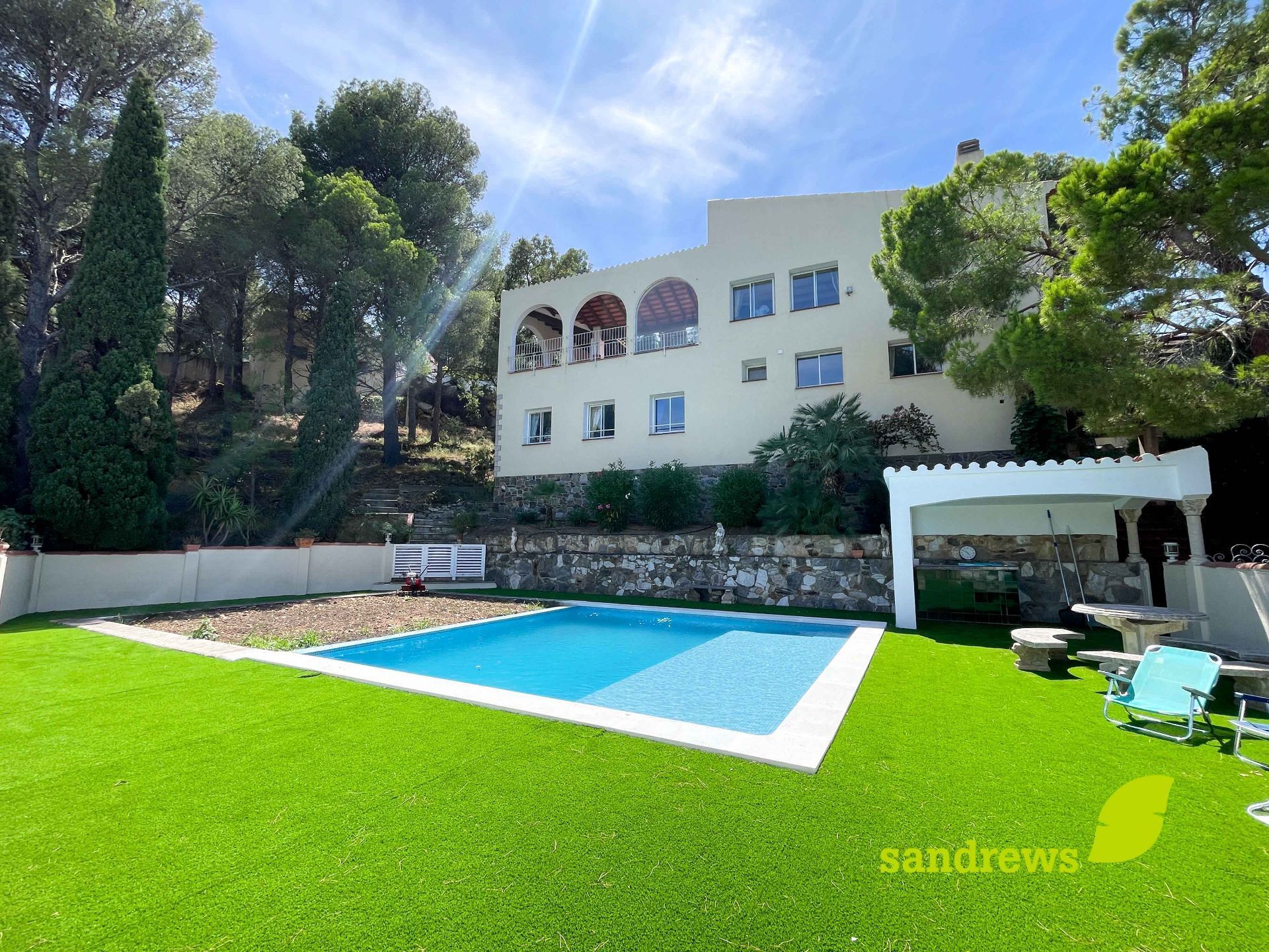 Piscina de Casa o xalet en venda en El Port de la Selva amb Calefacció, Jardí privat i Terrassa