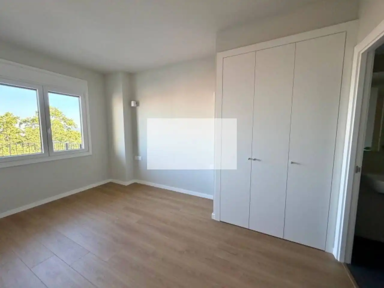 Bedroom of Flat for rent in Terrassa  with Air Conditioner, Heating and Parquet flooring