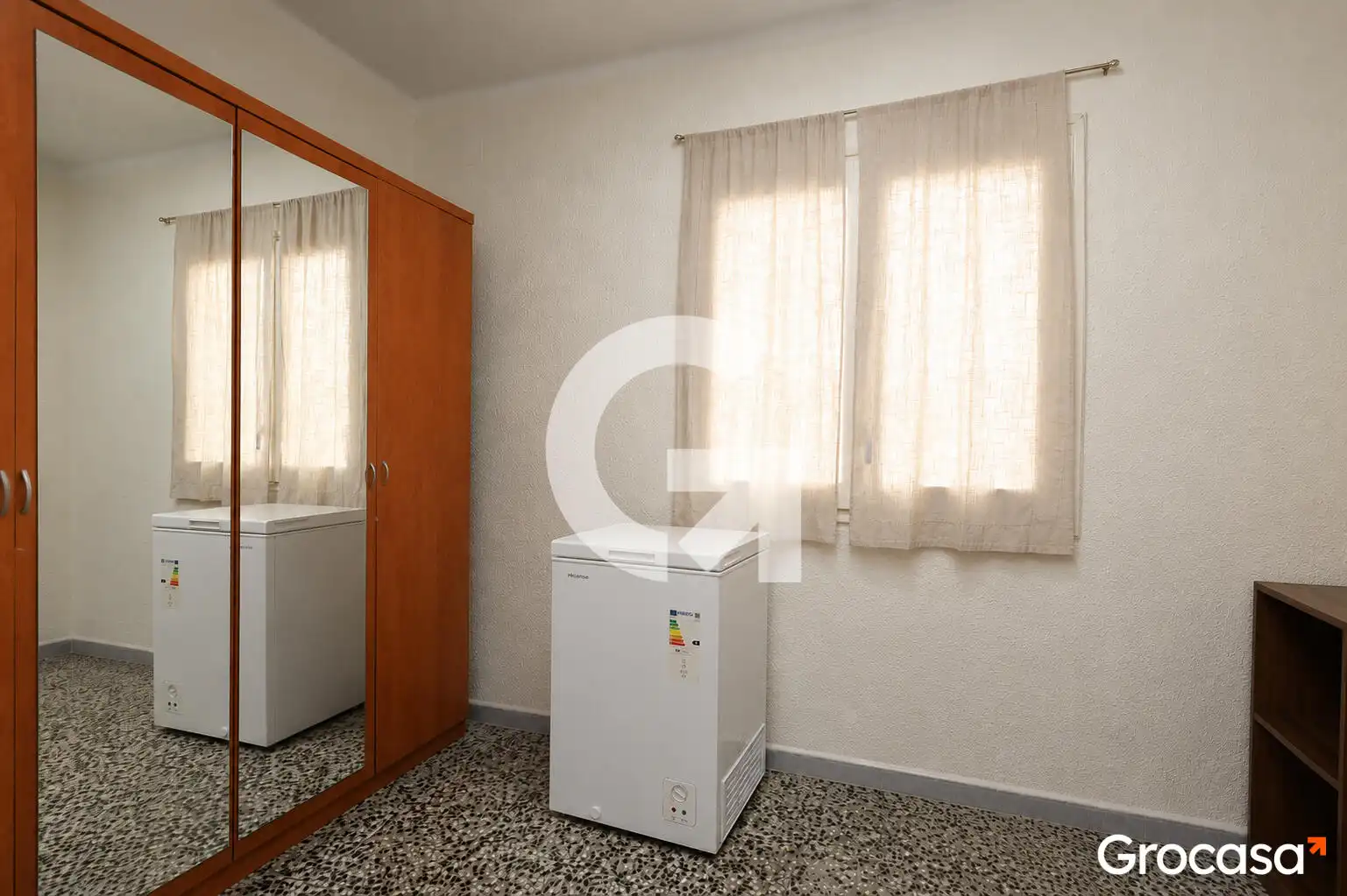 Bedroom of Flat for sale in Terrassa  with Air Conditioner, Heating and Storage room