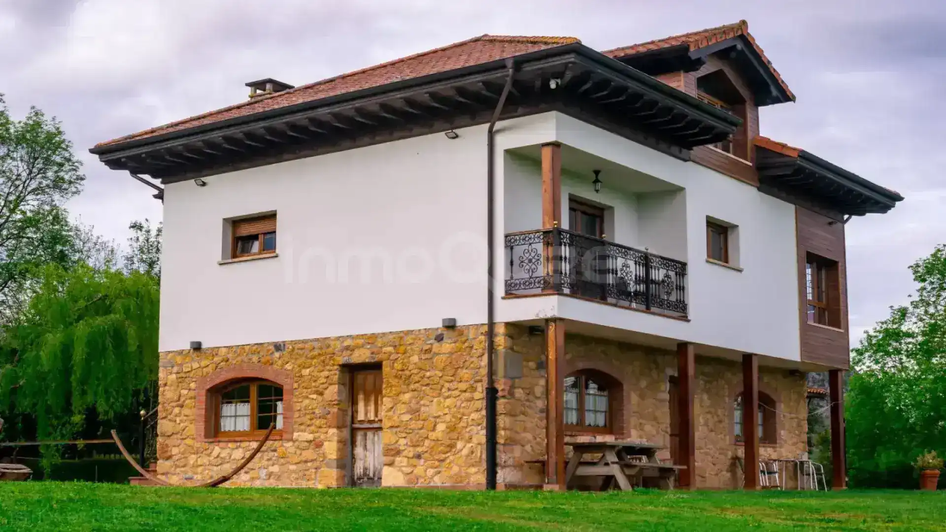 Villa con giardino in vendita a Lugar Hueges, 35B, imagen 5