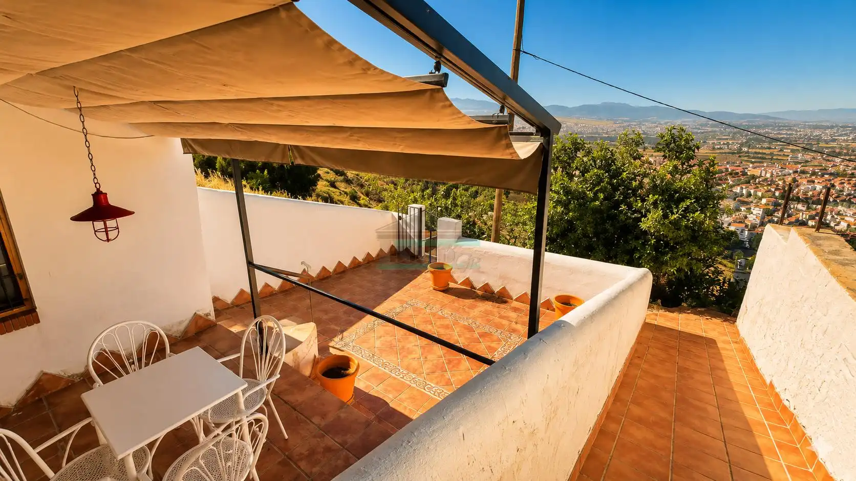 Terraza de Piso de alquiler en Granada con Jardín privado, Terraza y Amueblado