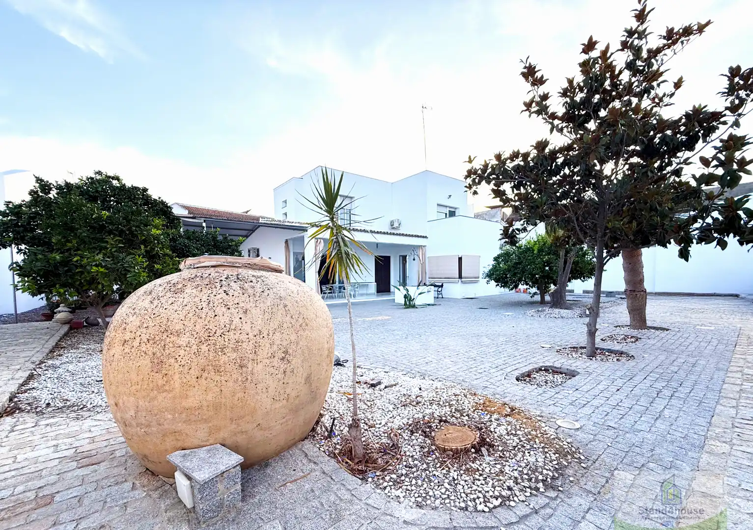 Vista exterior de Casa o chalet en venta en Bollullos Par del Condado con Aire acondicionado, Calefacción y Terraza