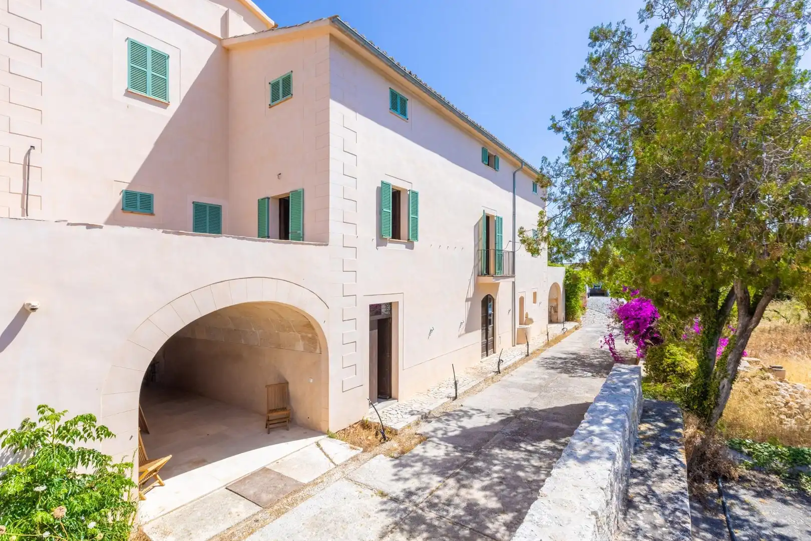 Vista exterior de Finca rústica en venda en  Palma de Mallorca amb Aire condicionat, Calefacció i Jardí privat