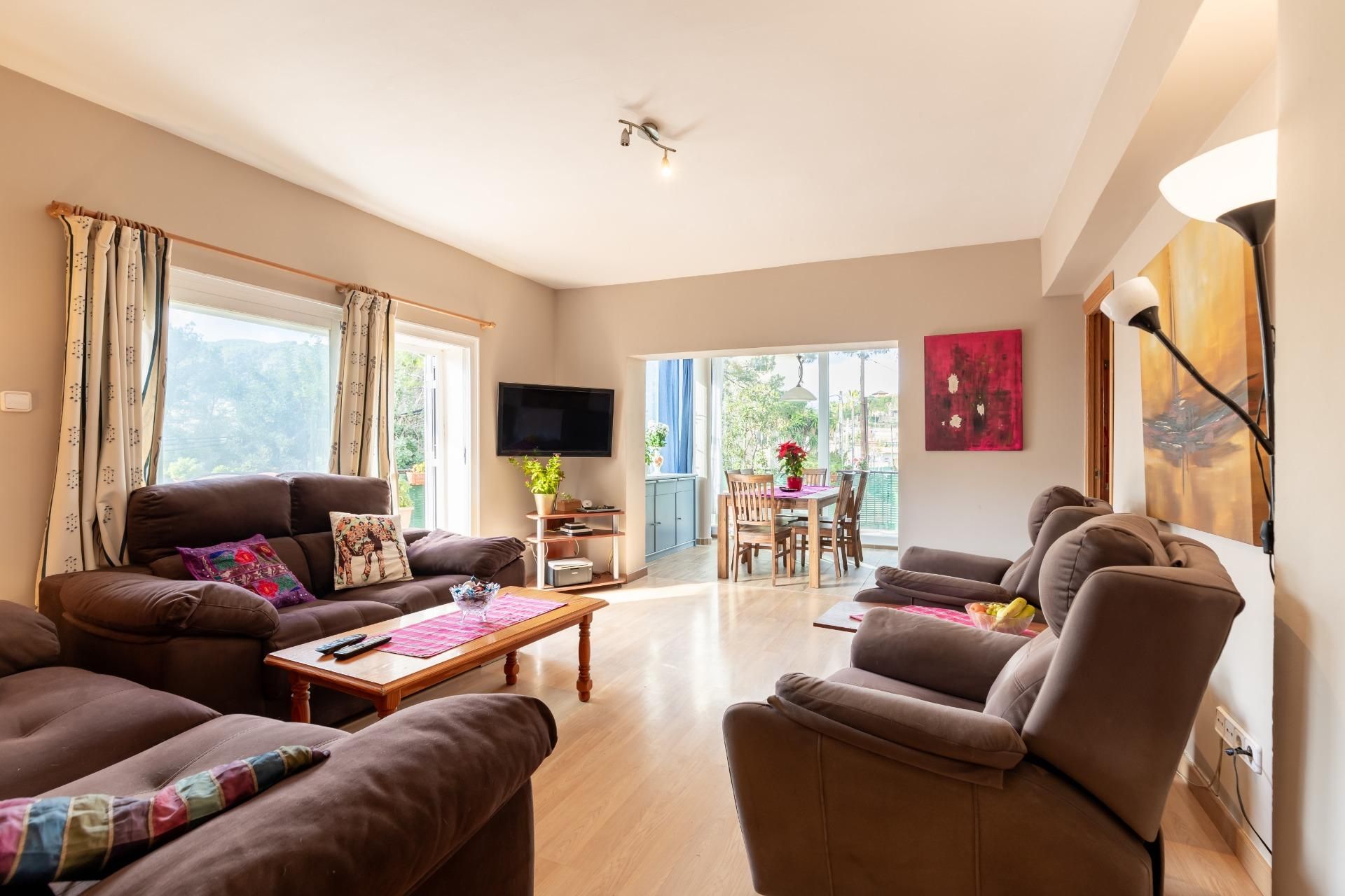 Living room of Flat for sale in  Palma de Mallorca  with Air Conditioner, Heating and Terrace