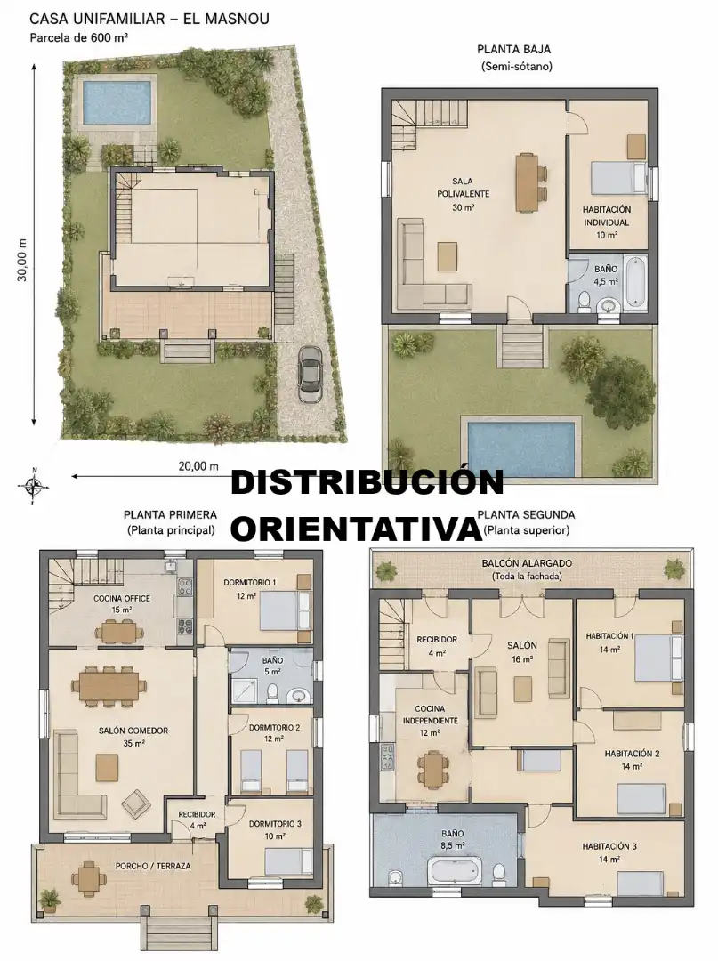 Houses for sale in El Masnou  with Air Conditioner, Heating and Private garden