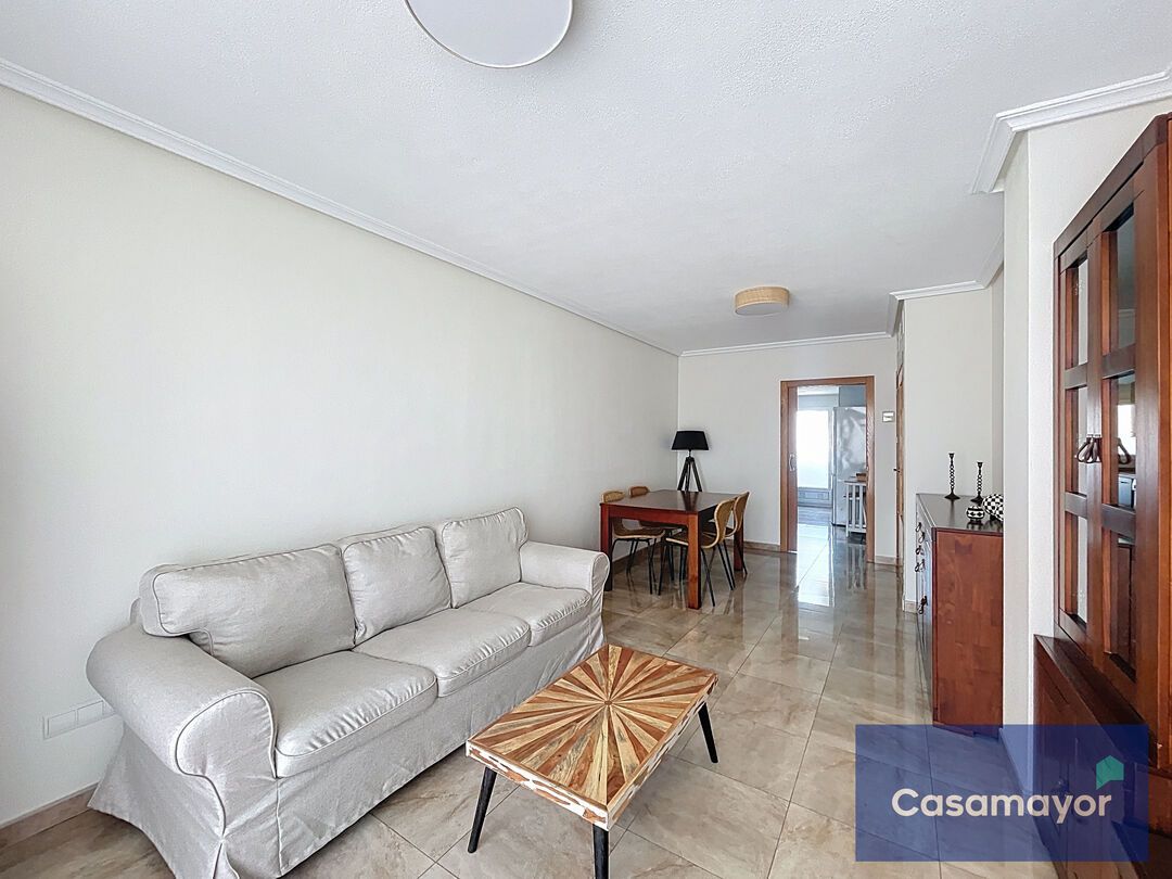 Wohnzimmer von Dachboden zur Miete in Alicante / Alacant mit Klimaanlage, Heizung und Terrasse