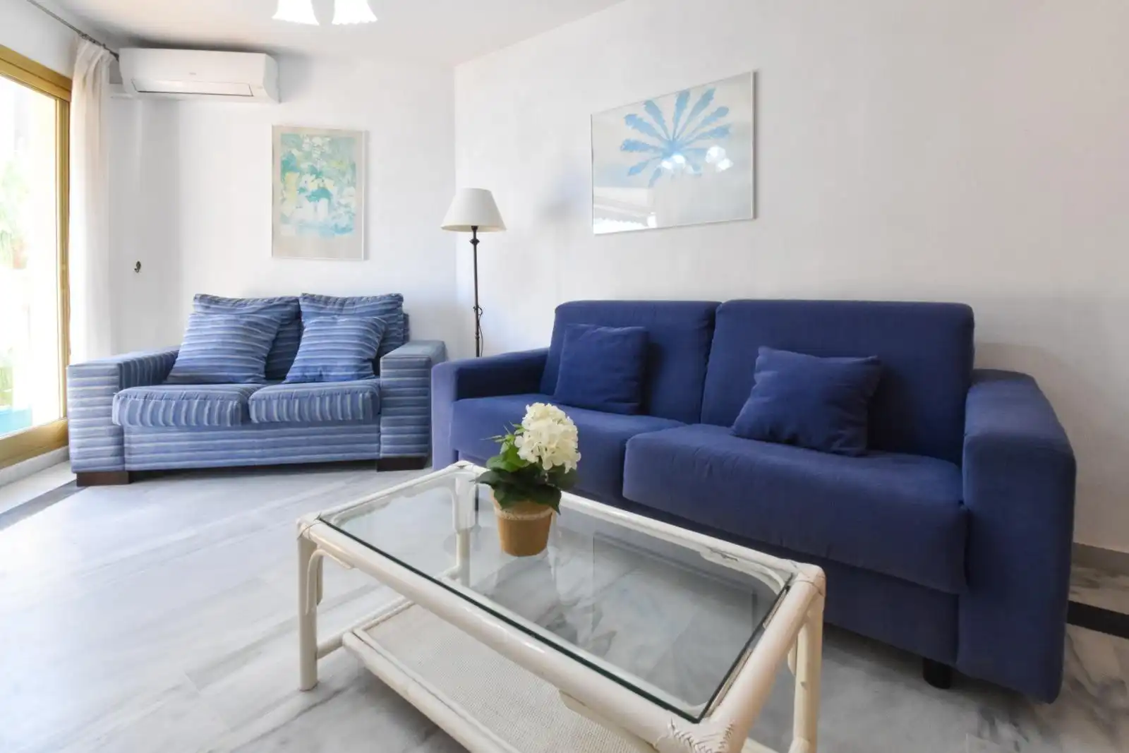 Living room of Apartments for rent in Fuengirola  with Air Conditioner, Heating and Private garden