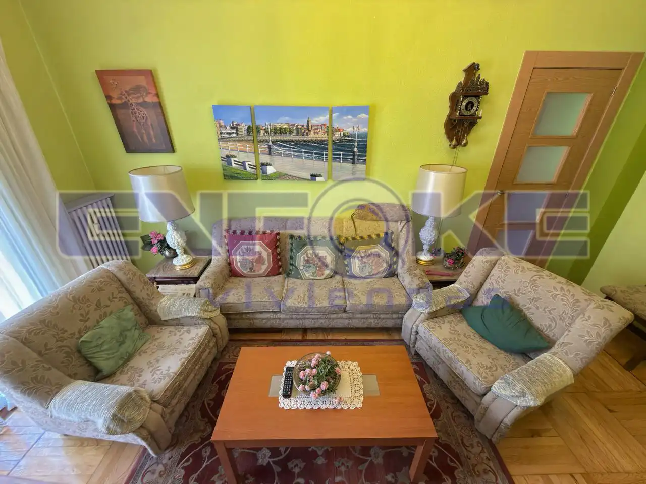 Wohnzimmer von Wohnung zum Verkauf in Madrid mit Terrasse