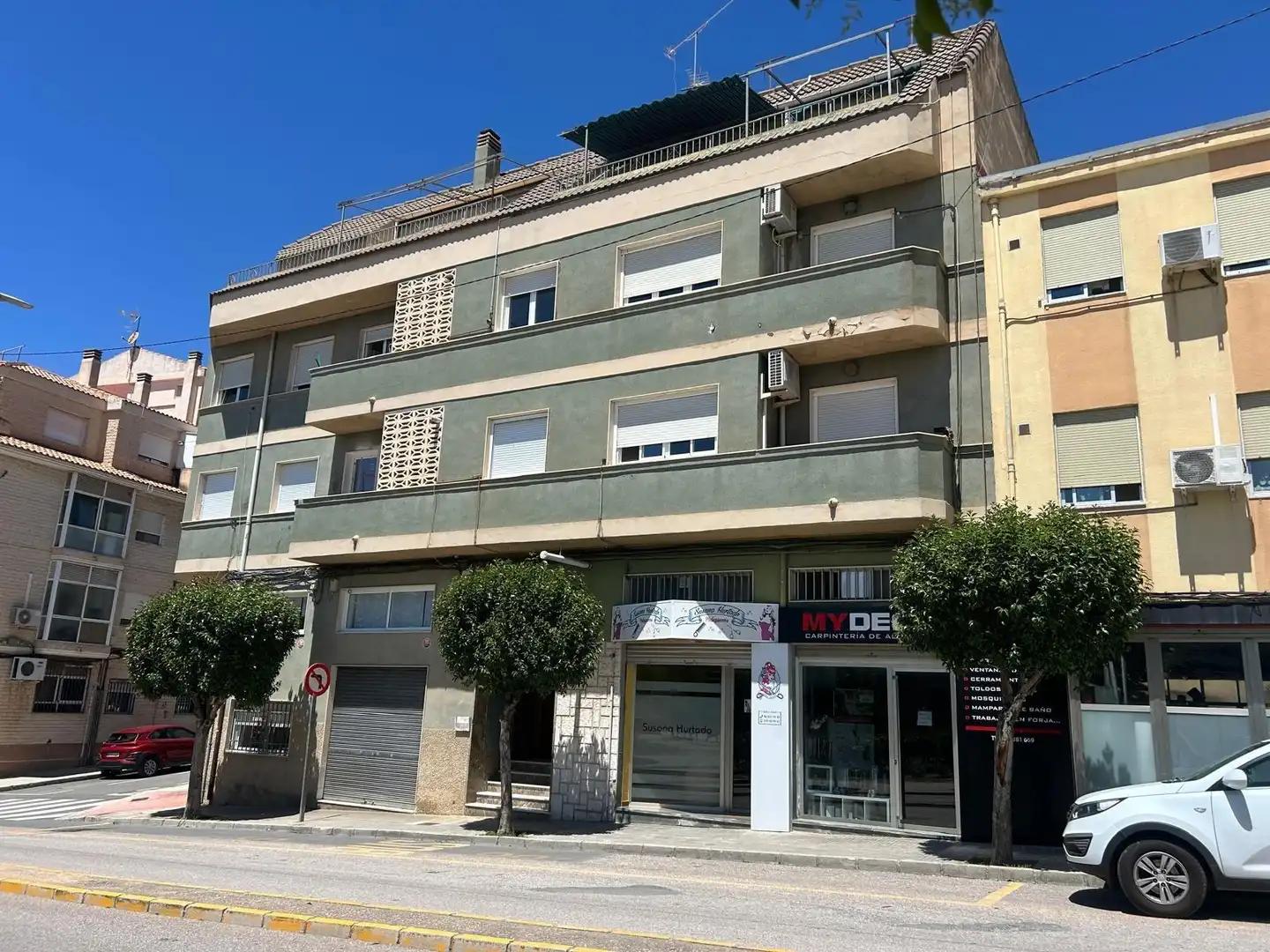 Exterior view of Flat for sale in Petrer  with Air Conditioner, Heating and Balcony