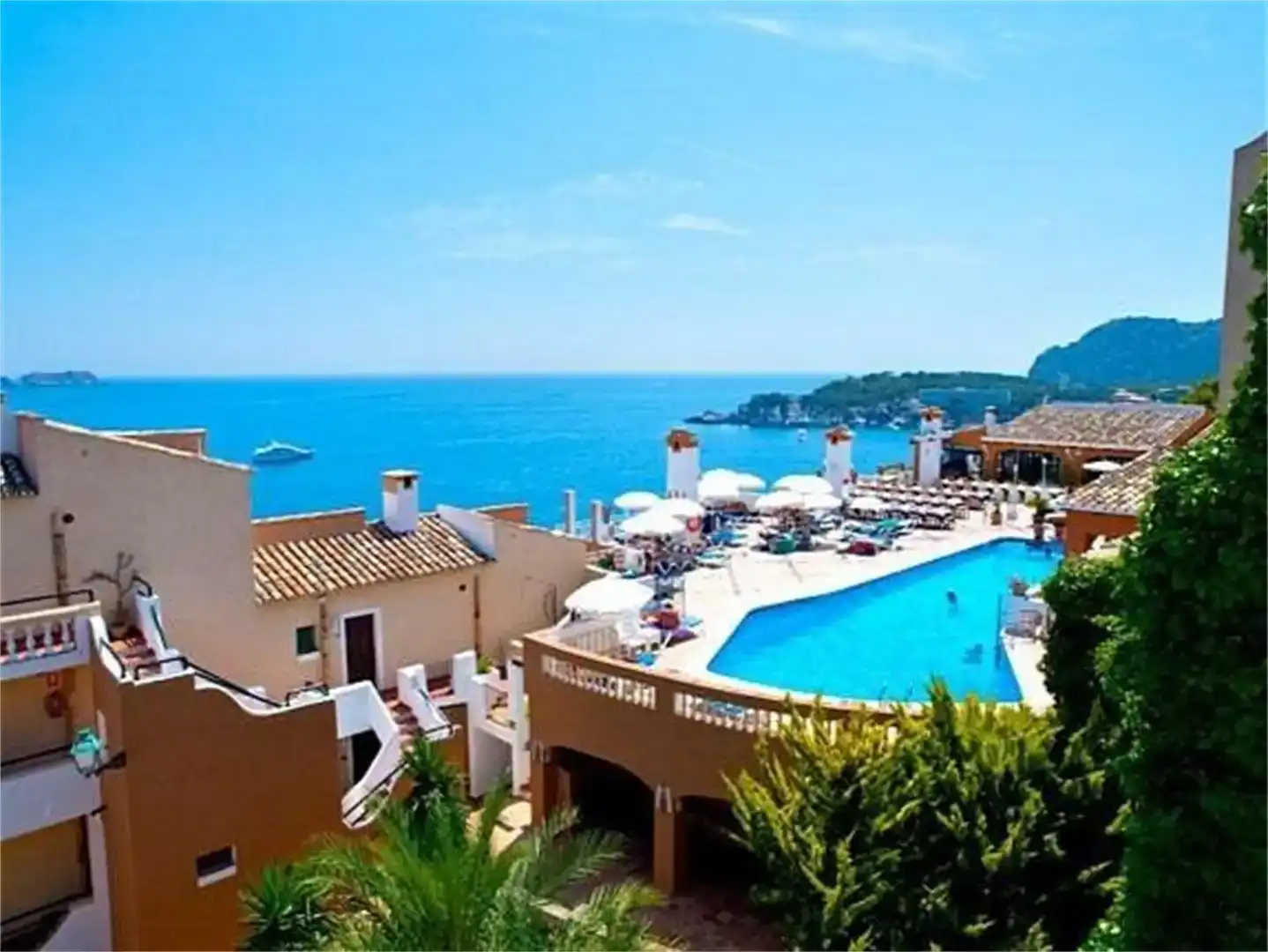 Swimming pool of Flat for sale in Calvià
