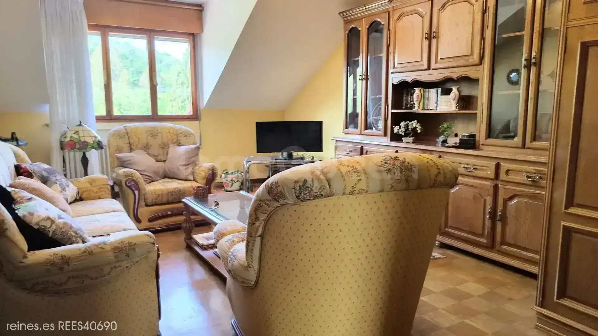 Sala de estar de Piso en venta en Siero con Calefacción y Amueblado