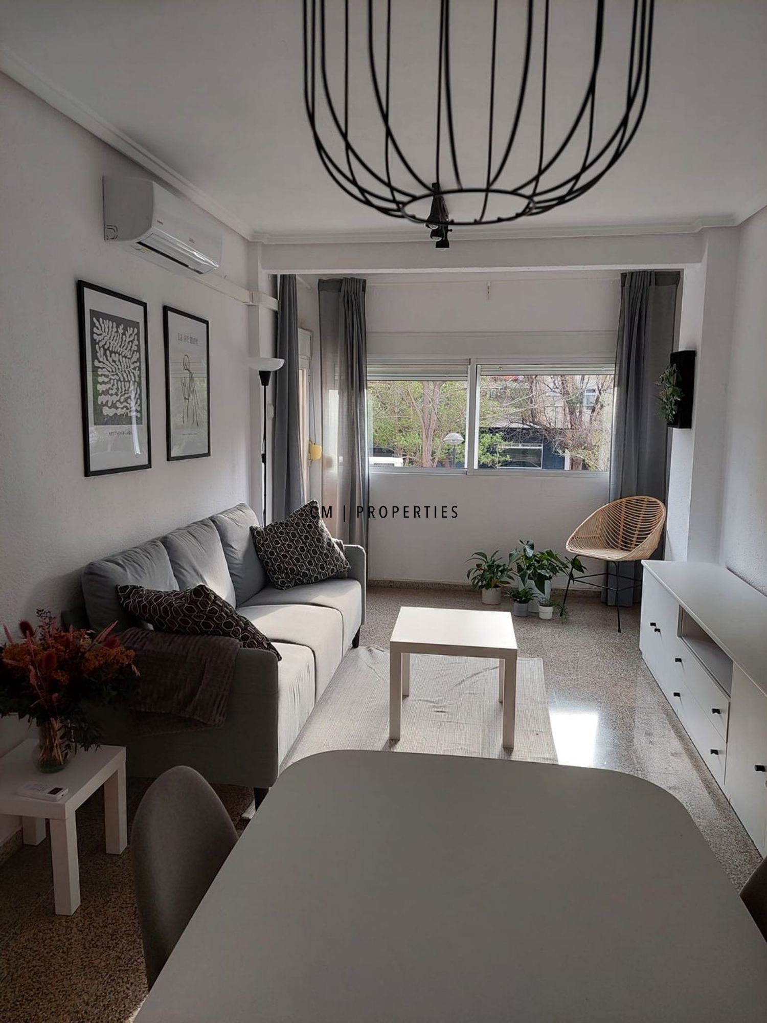 Exterior view of Flat to rent in  Valencia Capital  with Heating, Terrace and Furnished