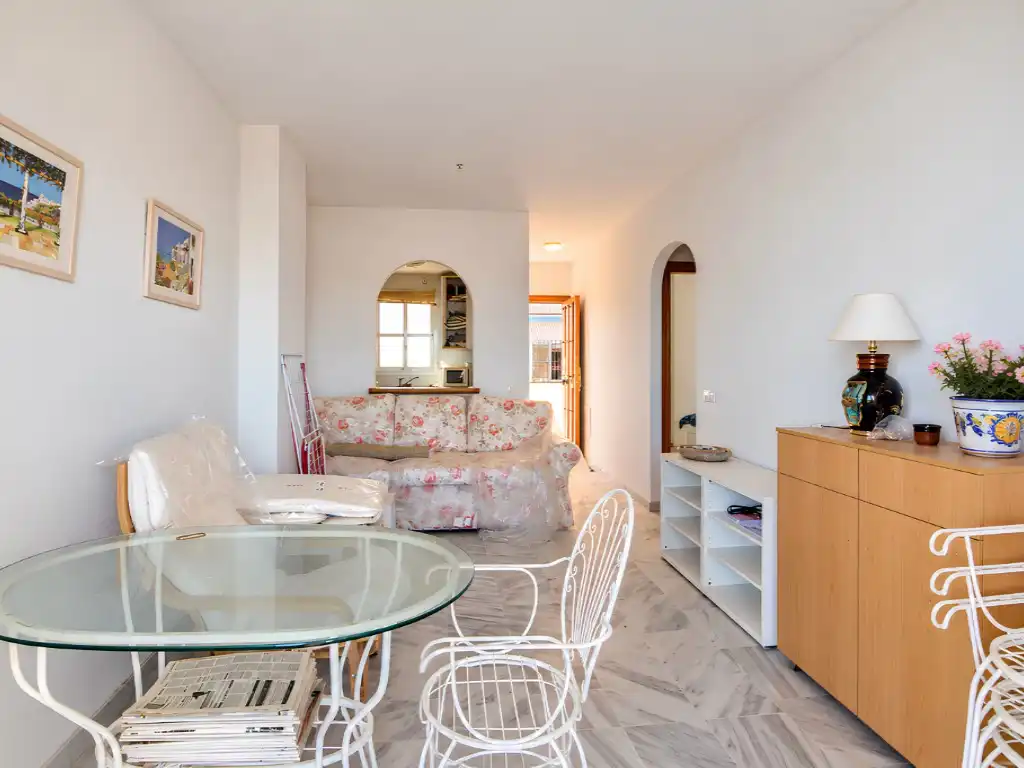 Living room of Flat for sale in Los Boliches 