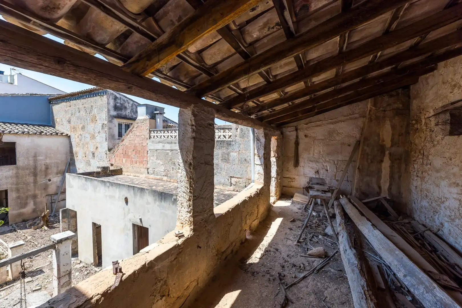 Vista exterior de Casa adosada en venta en Llucmajor con Jardín privado y Terraza