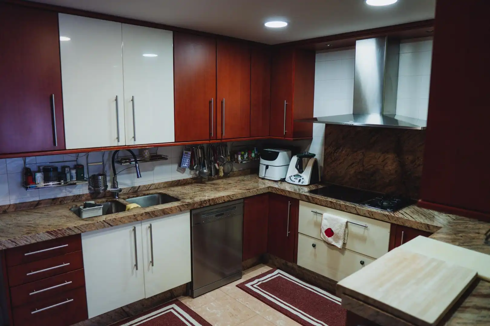 Cocina de Casa o chalet en venta en Rivas-Vaciamadrid con Aire acondicionado, Calefacción y Jardín privado