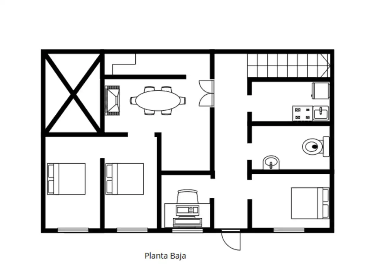 Casa adosada en venta en Calle Solana, Higueruela