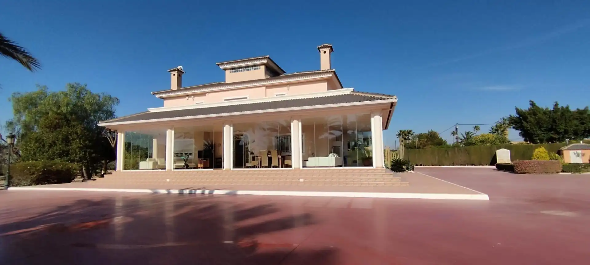 Exterior view of Houses for sale in Elche / Elx  with Air Conditioner, Private garden and Terrace
