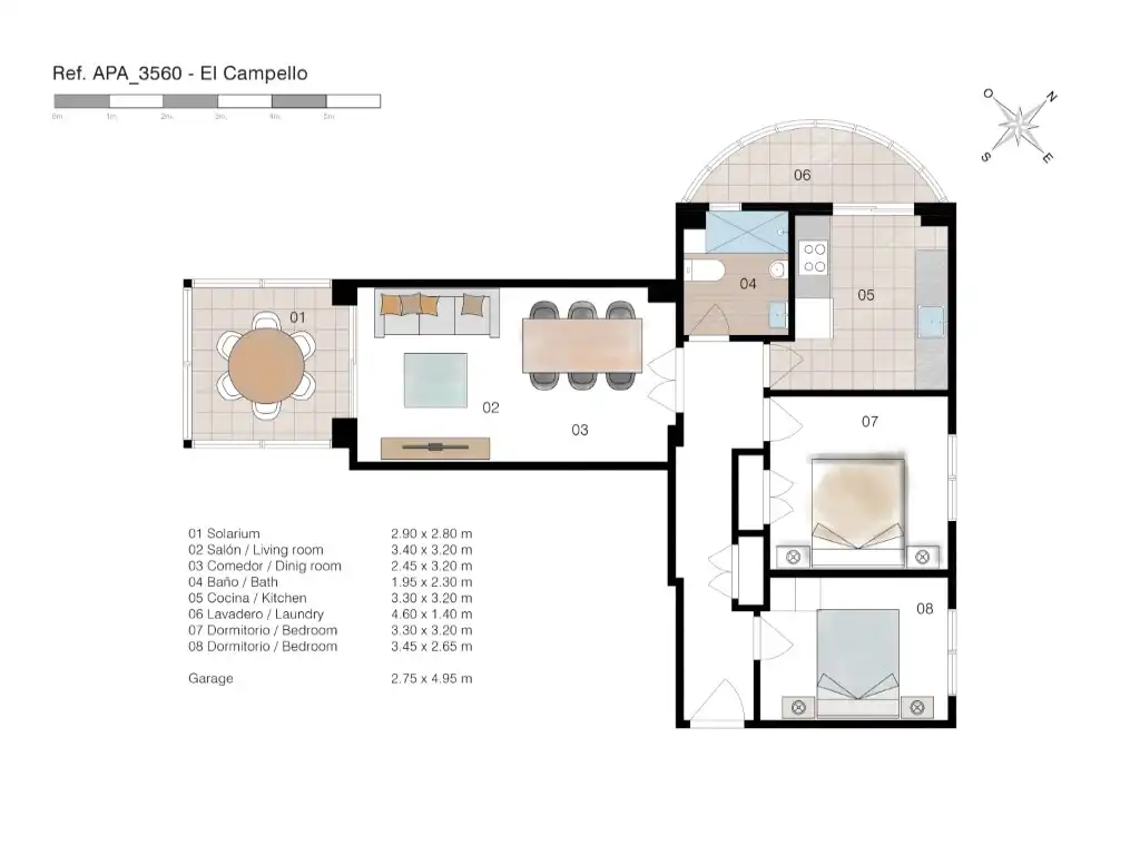 Apartments for sale in Playa Muchavista