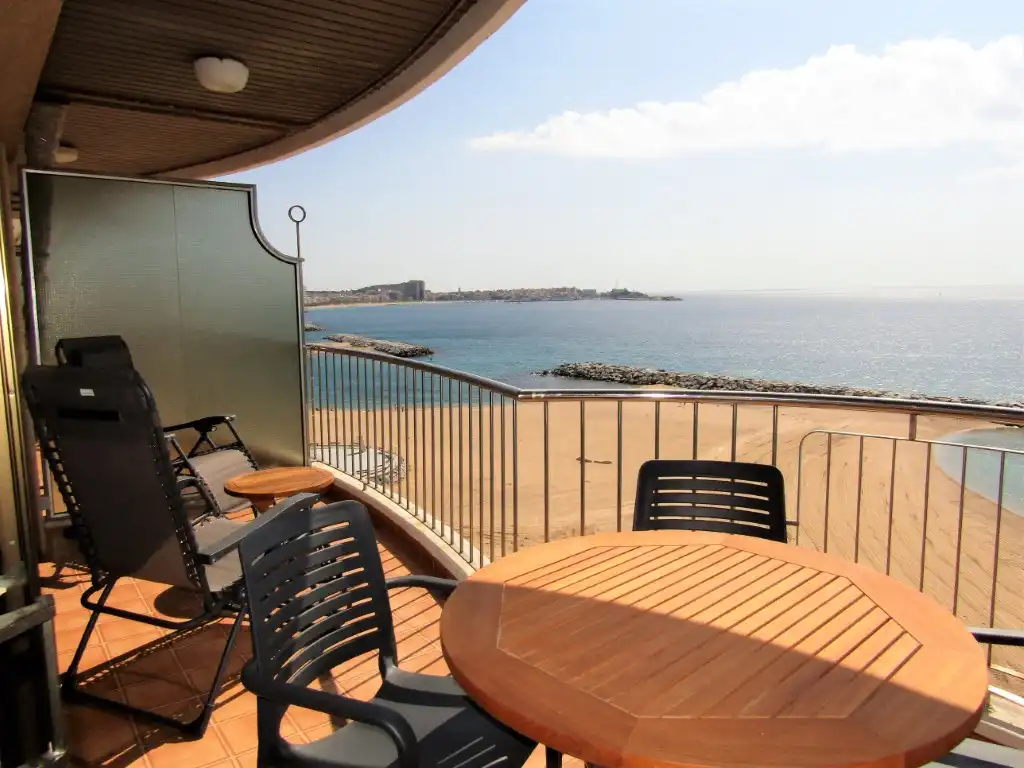 Terrassa de Apartament de lloguer en Calonge i Sant Antoni amb Moblat