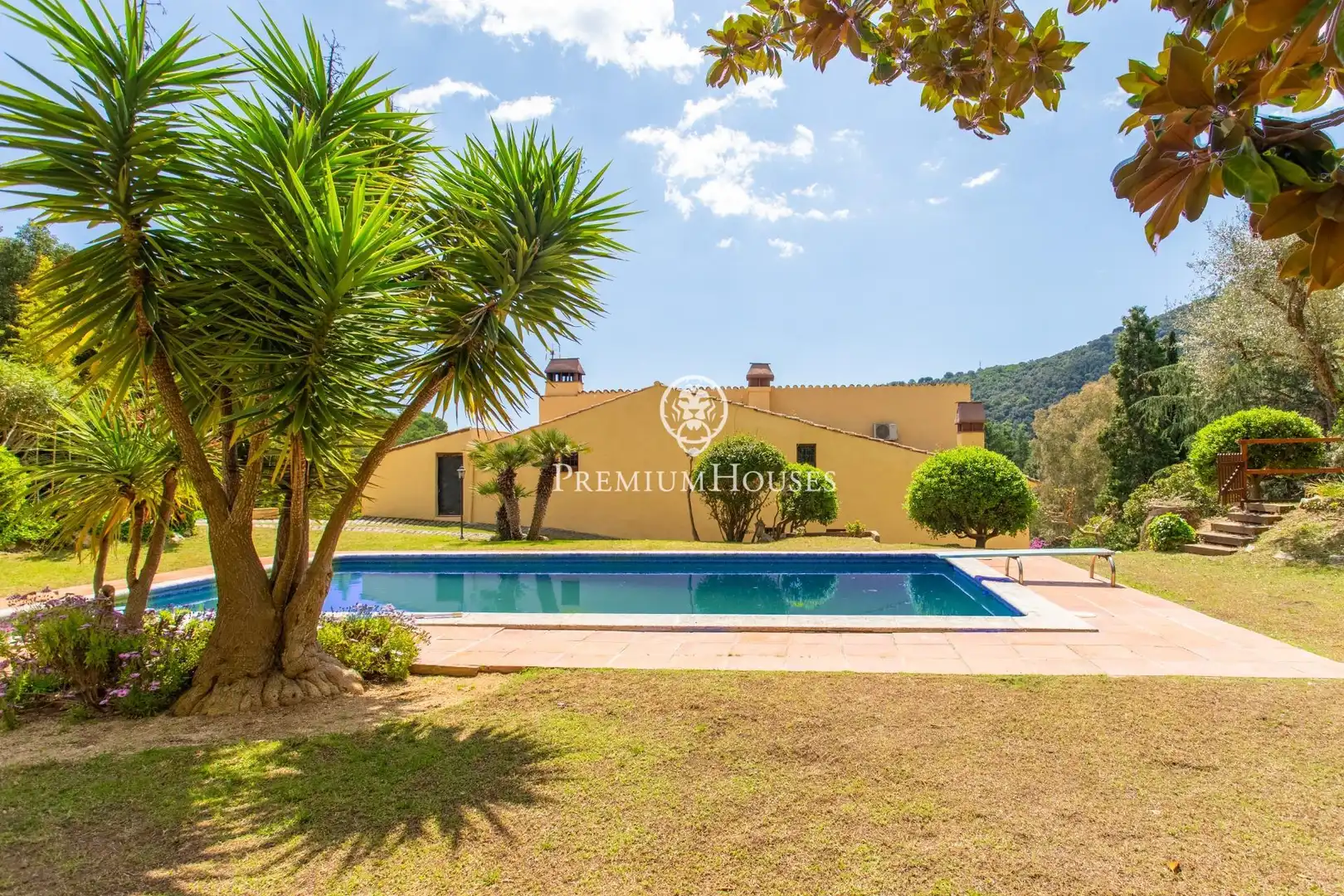 Piscina de Finca rústica en venta en Arenys de Munt con Aire acondicionado, Calefacción y Jardín privado
