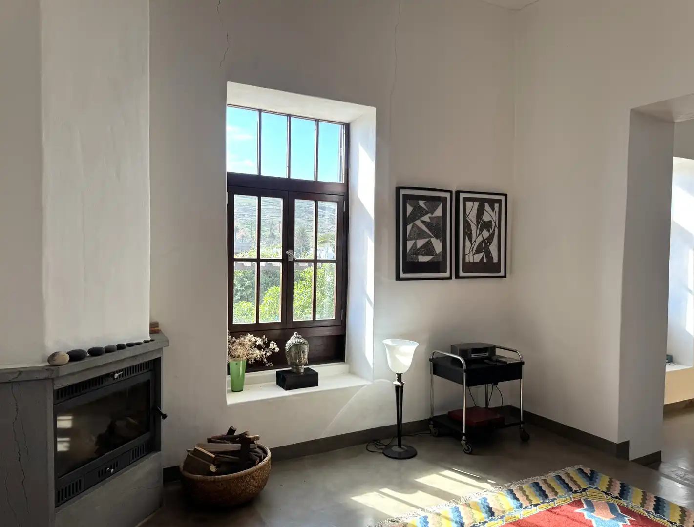 Sala de estar de Casa o chalet en venta en Haría con Jardín privado y Amueblado