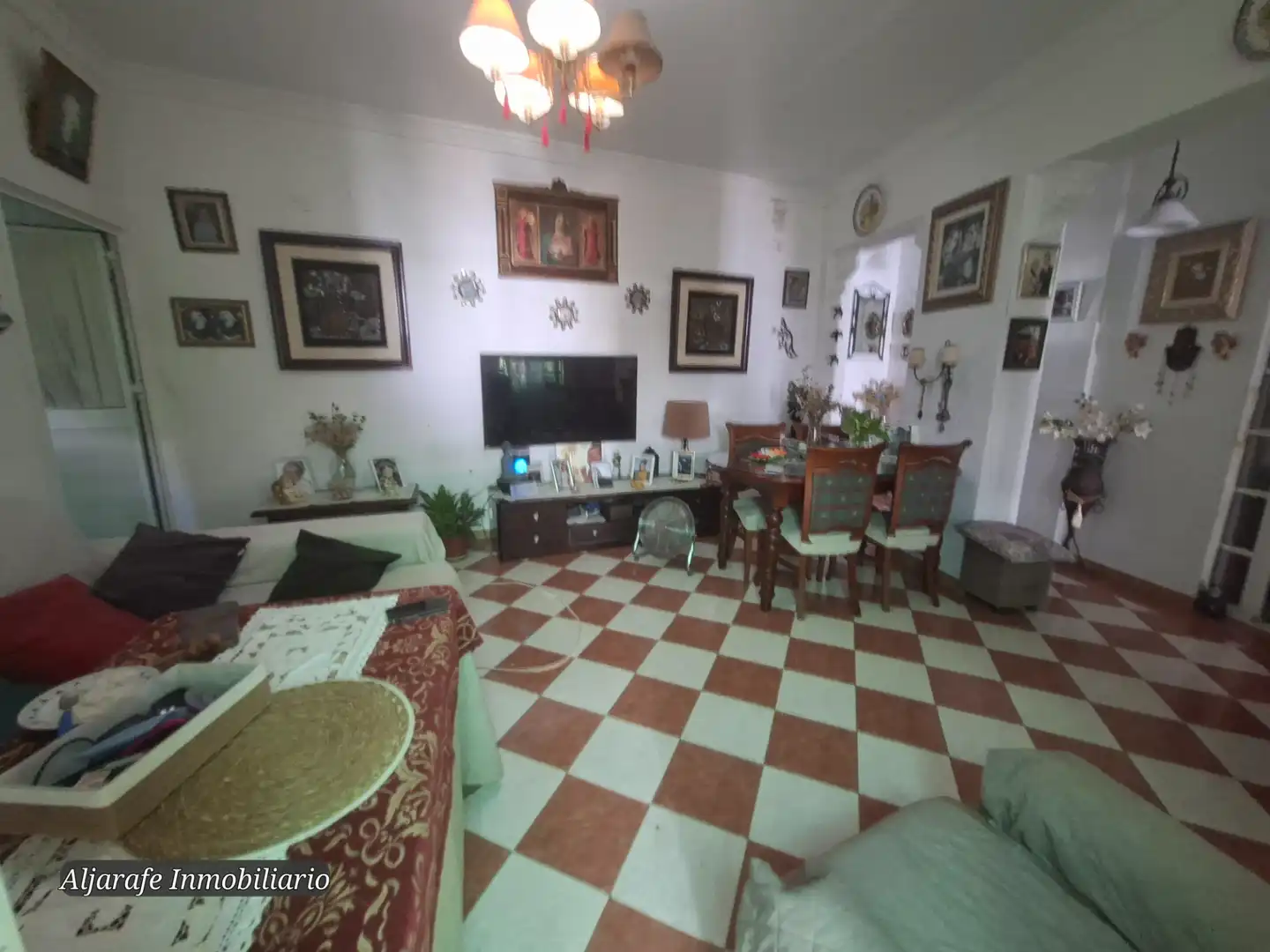 Sala d'estar de Casa o xalet en venda en Umbrete amb Terrassa i Traster